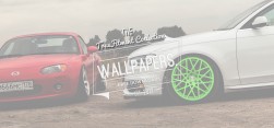 Wallpaper: Duo Mazda MX-5 & Audi A4 B8